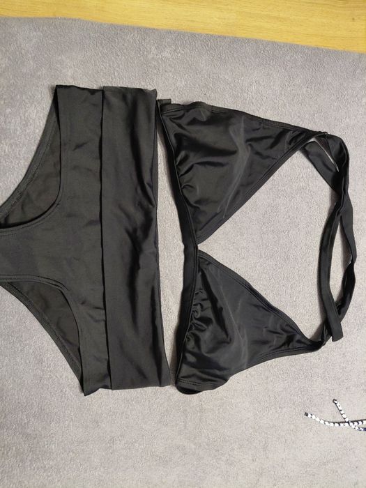 Strój kąpielowy bikini dwuczęściowy 3 elementy