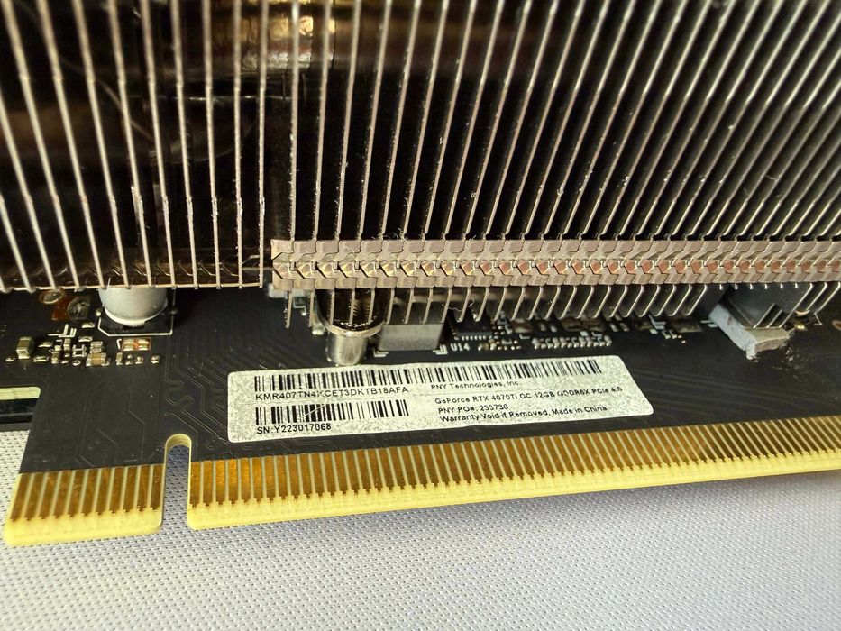 nVidia GeForce RTX 4070 Ti PNY XLR8 | Bardzo wydajna | Idealna do 1440p / 4K