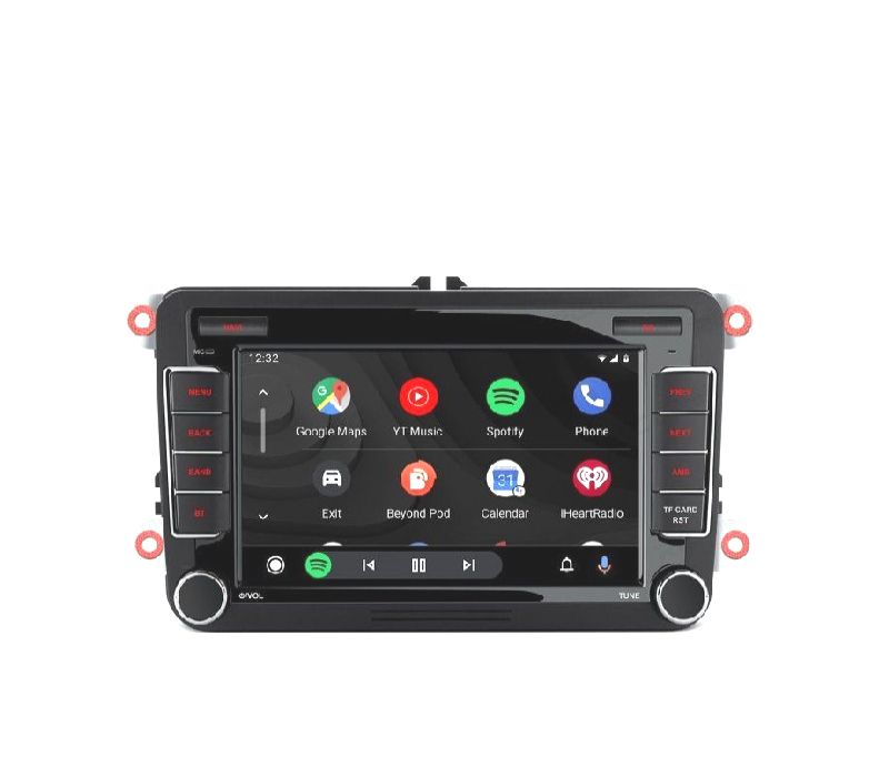 AUTO RÁDIO GPS ANDROID 14 VOLKSWAGEN VW PARA SKODA SEAT