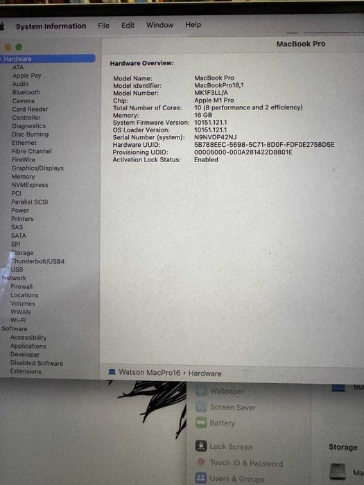 MacBook Pro 16" M1 Pro (1TB) - Cinzento Sideral - Oportunidade