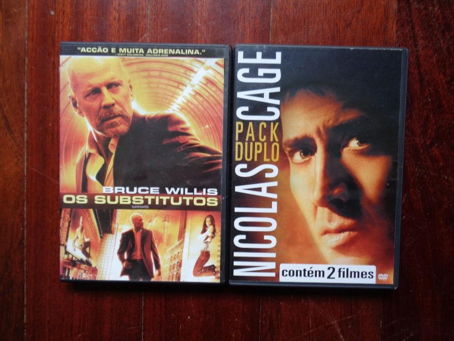 Nicholas Cage, Bruce Willis - Ghost Rither, 8mm e Os Substitutos