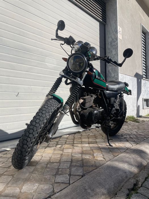 Suzuki GN 250cc scrambler