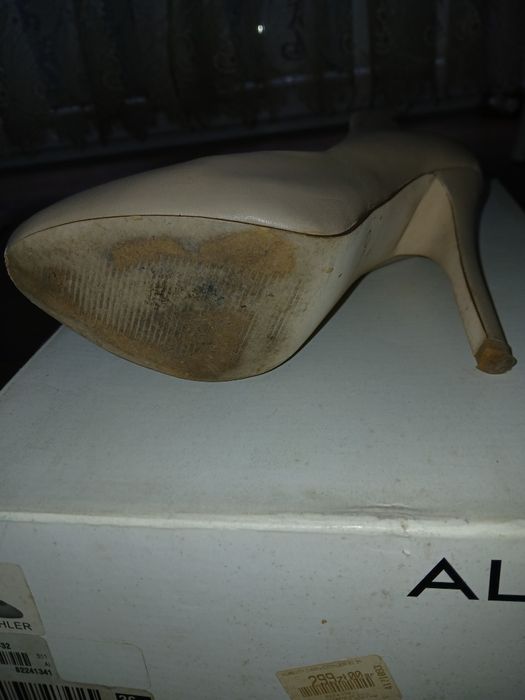 Szpilki ALDO Kochler – Skóra Naturalna Nude/Beż – Rozmiar 36