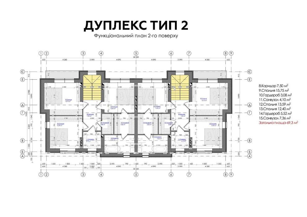 Дуплекс в гарній локації, розтермінування, міські комунікації. Ваучер