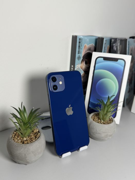 iPhone 12 Blue 256 GB / Neverlock/ 83% АКБ/ Айфон 12 256 ГБ