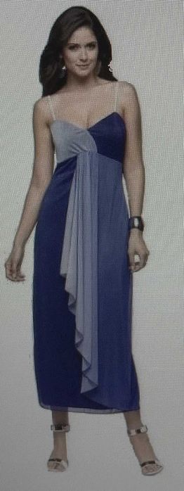 Sukienka stretch na podszewce kolor popiel/stalowy R 40/42