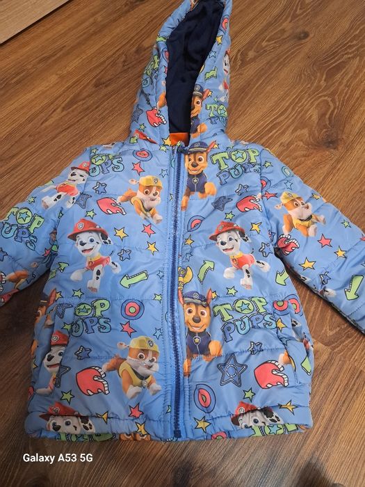 Kurtka chłopięca psi patrol