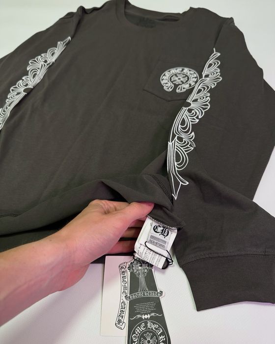 Лонгслив лонг longsleeve Chrome Hearts opium archive erd M