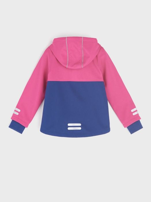 Kurtka softshell neonowa