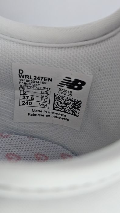 Buty nowe damskie sportowe New Balance rozmiar 37.5