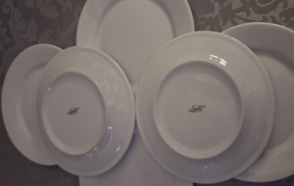 Lubiana porcelanowe talerzyki deserowe 6 szt.