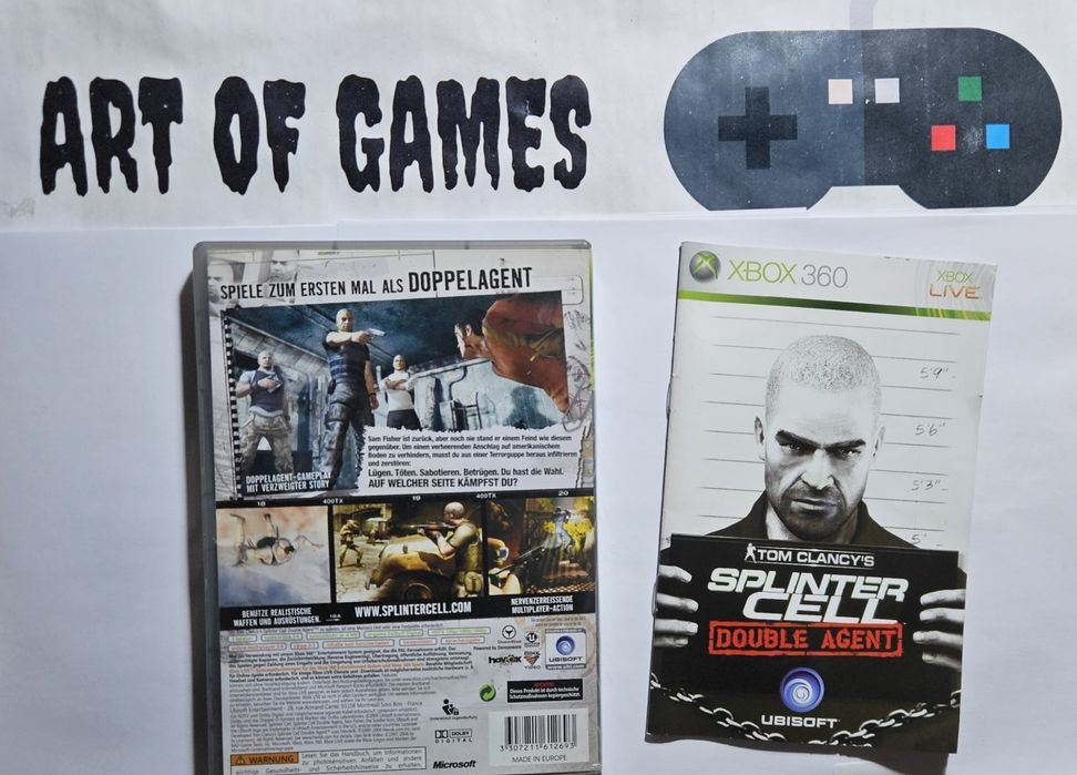 Splinter Cell Double Agent Xbox 360