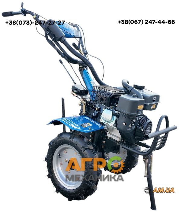 Мотоблок ДТЗ 570БН-К (7 к.с. бензин)! Колеса 4.00-10 + 3+1 передачі!