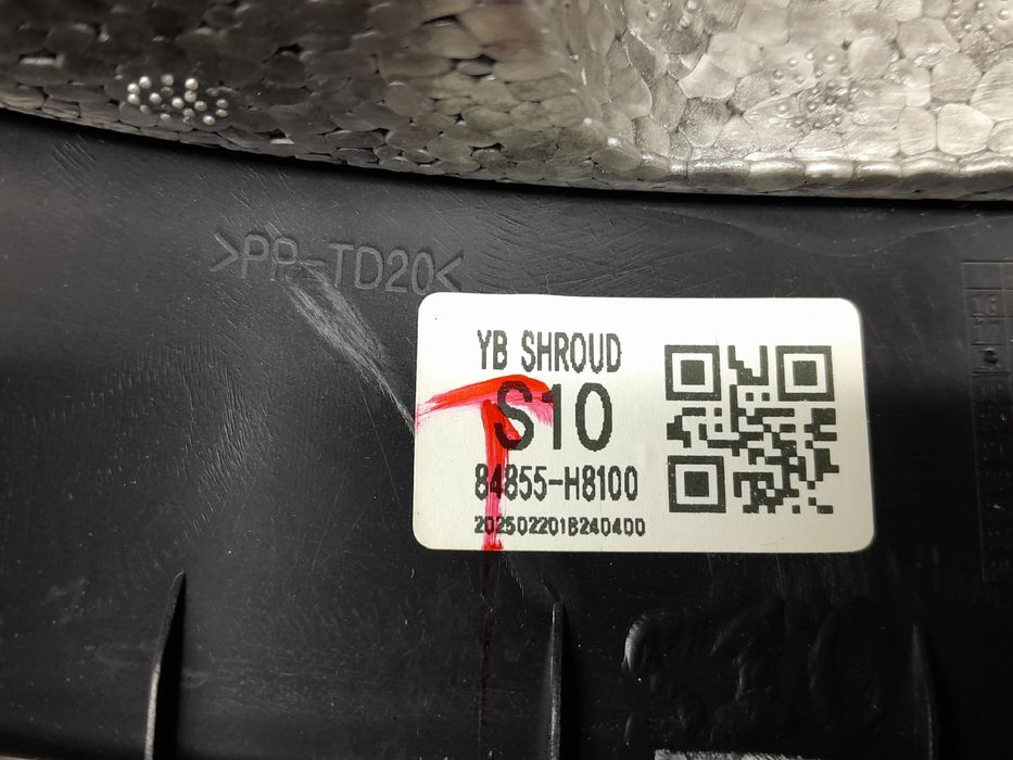 Blindagem da coluna de direção / plásticos do volante KIA Stonic (YB)