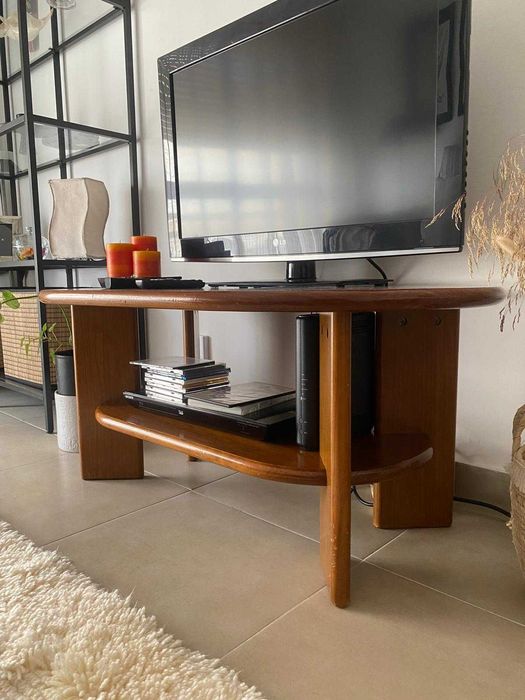 Mesa de Centro / Móvel de TV em Madeira Maciça