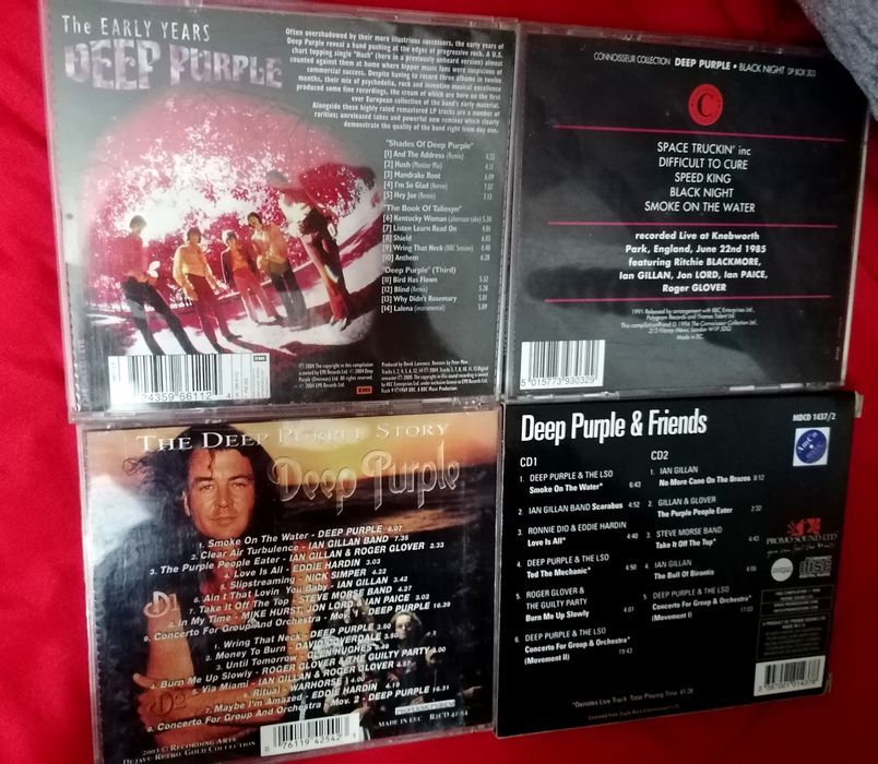 Cds Deep Purple (Raros, importados)