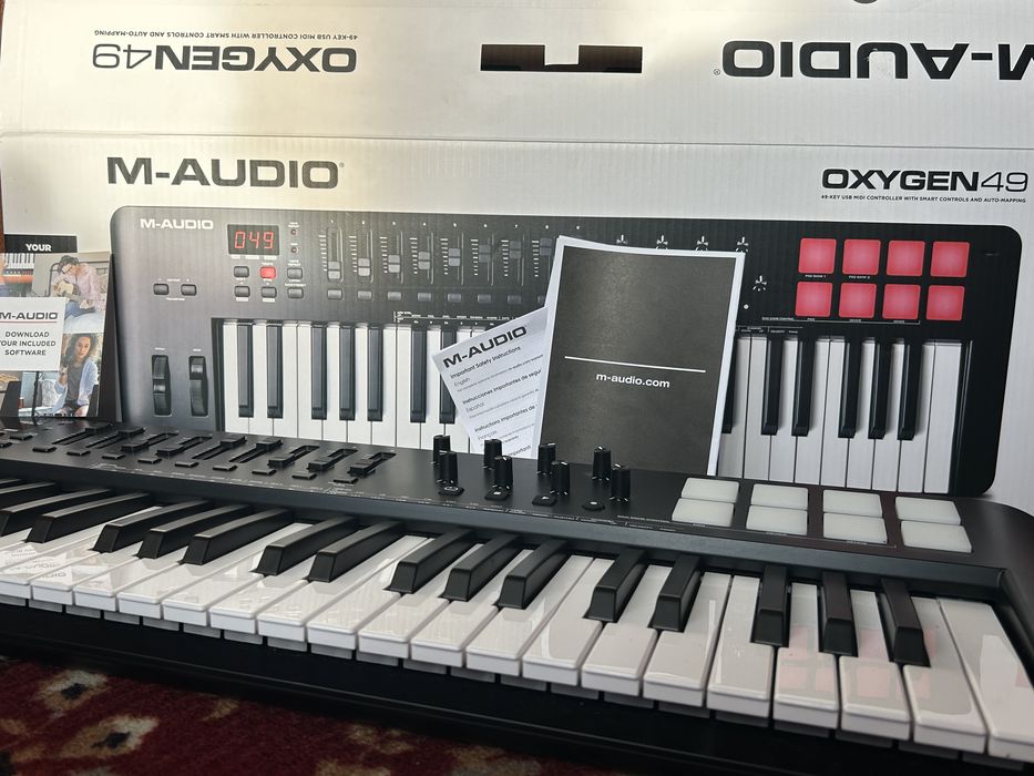 Midi клавіатура m-audio oxygen 49 mkv