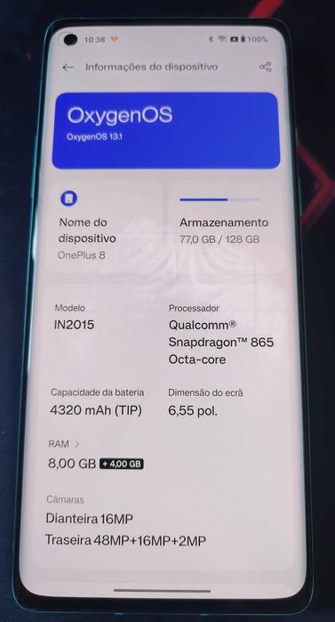 OnePlus 8 - Qualcomm® Snapdragon™ 865 with 5G