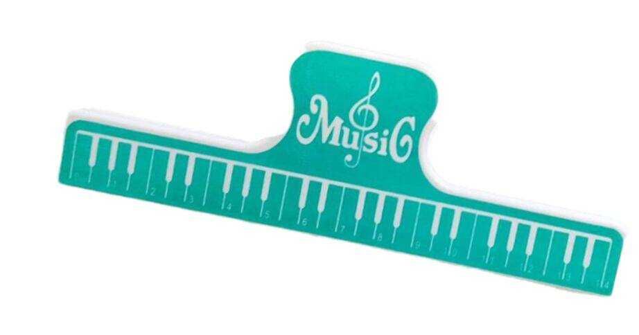 Klips do papieru nut Kera CLIP PIANO zielony