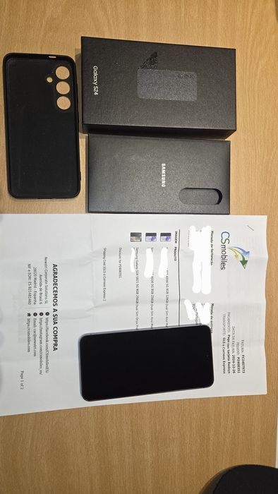 Samsung Galaxy S24   256gb novo fatura e garantia