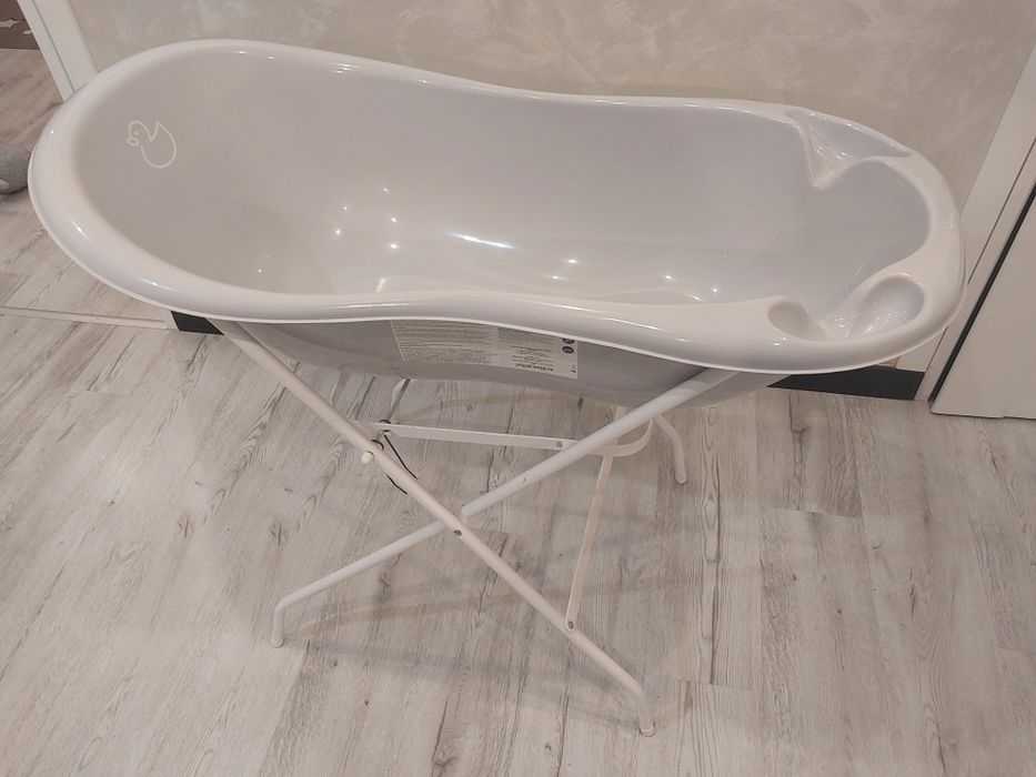 Wanienka ze stojakiem  stelażem Tega baby duża 102 cm