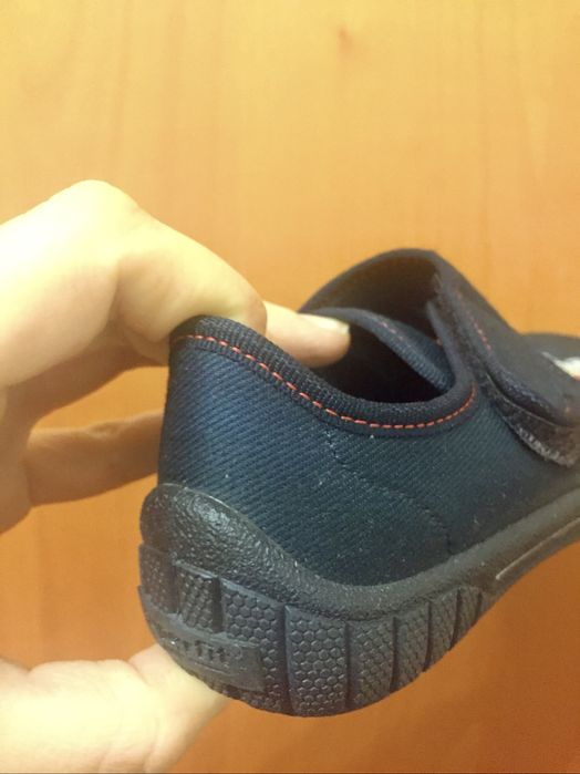 Superfit denim biker kids comfortable shoes