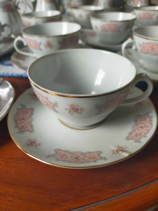 Serviço de Chá da SPAL Porcelanas Portuguesas - Novo