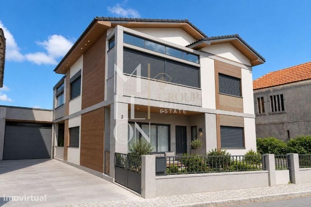 Moradia T5 Em Bustos | Lote De 2.050 M² | Oliveira Do Bairro