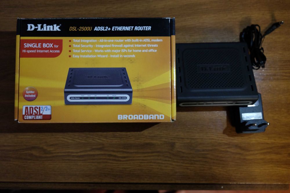 Роутер D-Link DSL-2500U