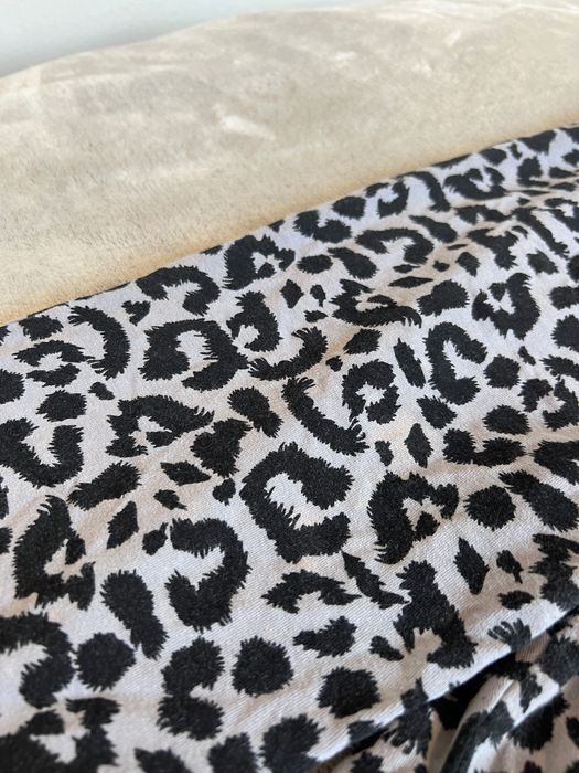 Legginsy / getry / spodnie w panterkę