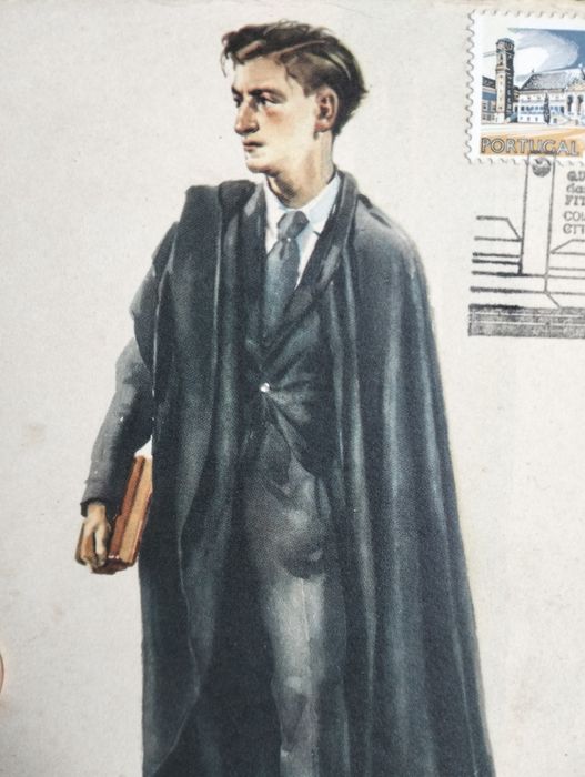 Antigo postal Queima das Fitas 1981