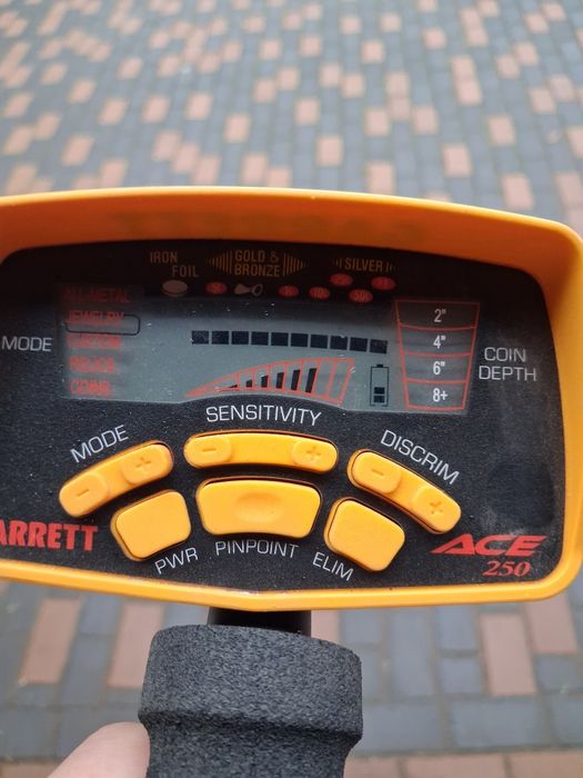 Garrett ace 250 plus pinpointer słuchawki osłony