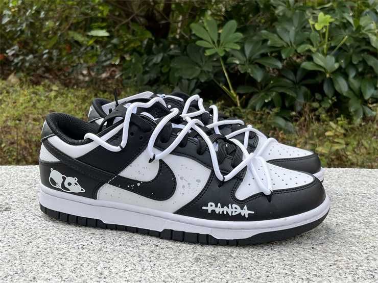 Nike SB Dunk Low Strap Panda 36——46
