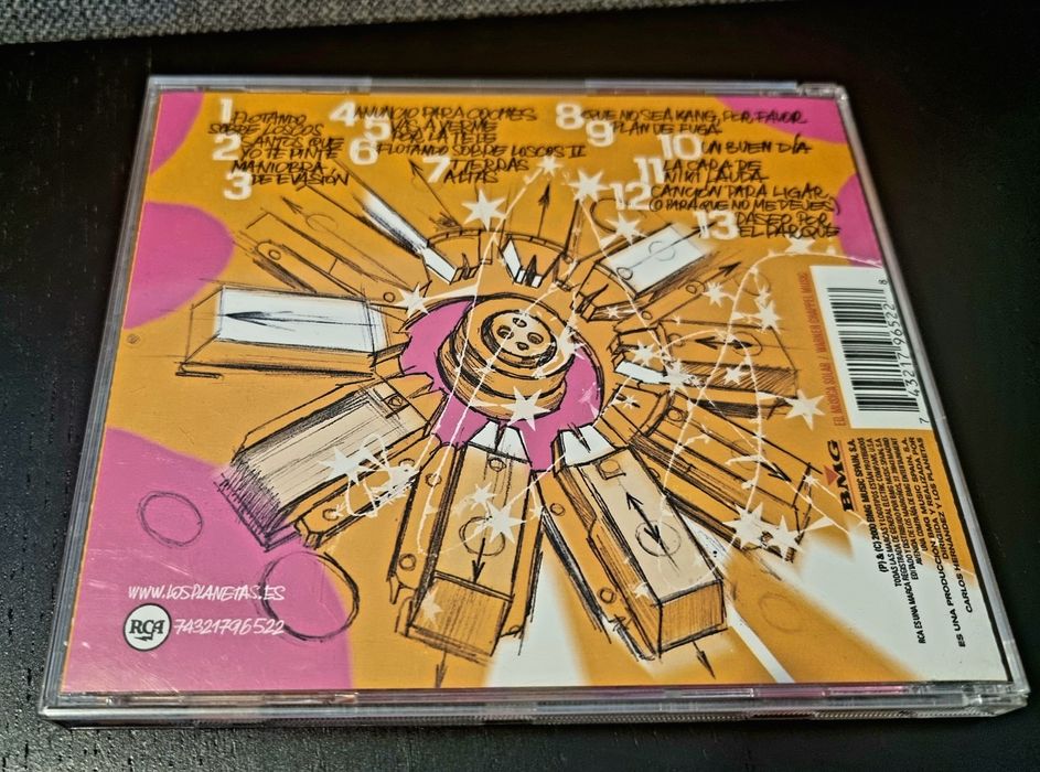 CD - Los Planetas: Unidad de desplazamiento