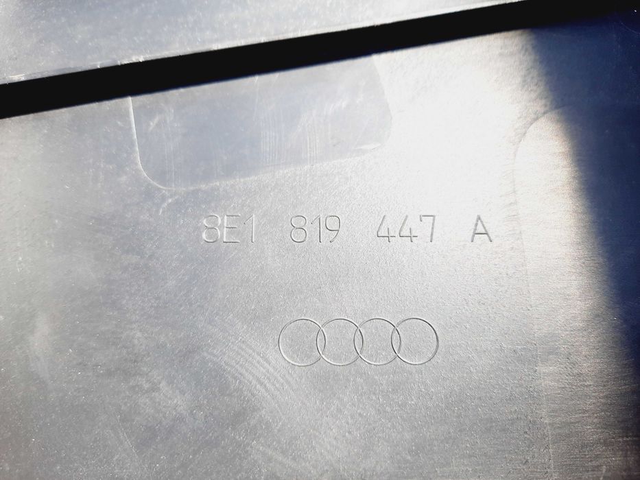 Audi A4 B6 B7 osłona pokrywa filtra kabinowego podszybie