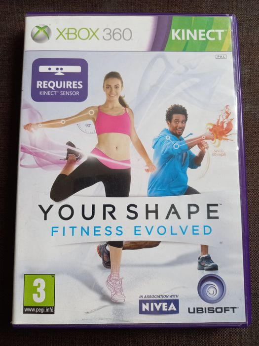 Gra Your Shape Fitness Evolved 2012 na xbox 360 kinect