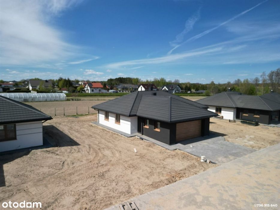 Nowy dom 148m2 / 800m2 w stanie deweloperskim