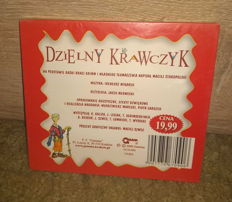 - Dzielny Krawczyk / AUDIOBOOK / CD / Folia /