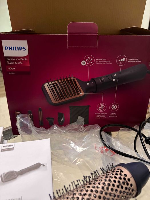 Фен-щітка стайлер Philips 5000 Series BHA530