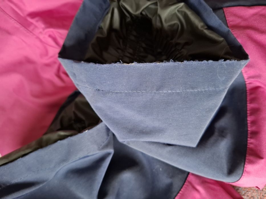 Kombinezon decathlon wedze 125 -132 cm różowy granat dziewczęcy