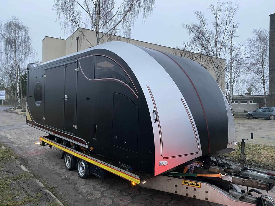 Brian James Trailers * DMC 3500kg * 6m x 2.3m * 3 Osie * R10 * NAJWIĘKSZA *  * Przyczepa do przewozu sportowych, zabytkowych samochód, EXCLUSIVE *