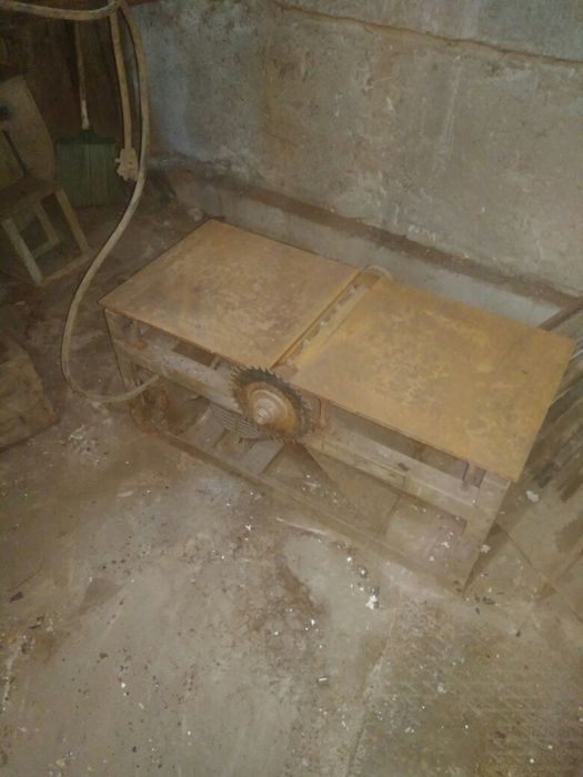 Циркулярка з фуганком, 380v