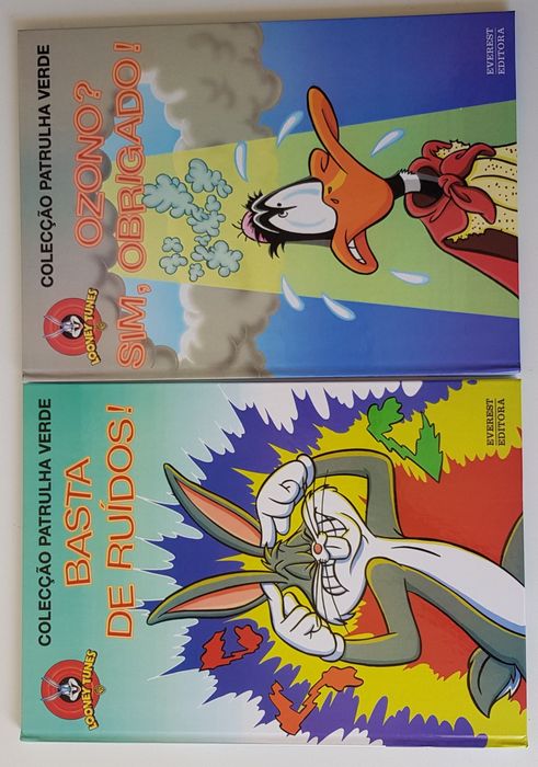 Patrulha verde - Looney tunes Disney - 10 livros novos caixa original