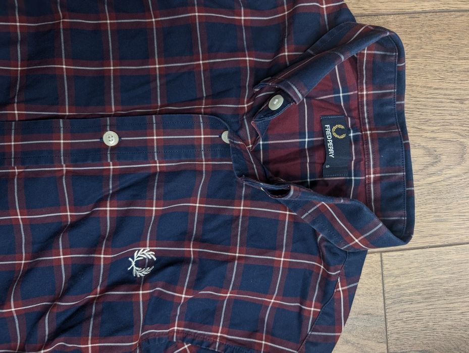 Сорочка в клітинку Fred Perry casual England