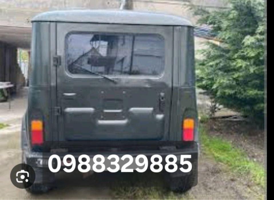 Двері з корпусом на уаз хантер задні криша металева