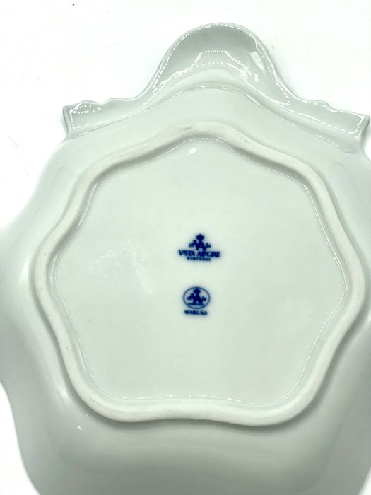 Covilhete Vista alegre azul e branca porcelana
