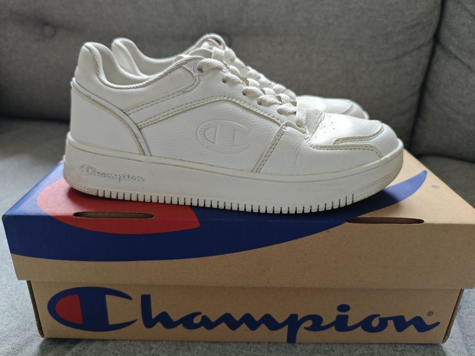 Sneakersy Champion białe
