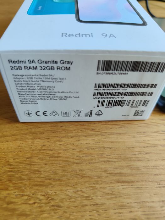 Telefon Redmi 9 A,  32GB, używany