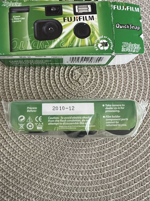 Одноразовий фотоапарат fujifilm