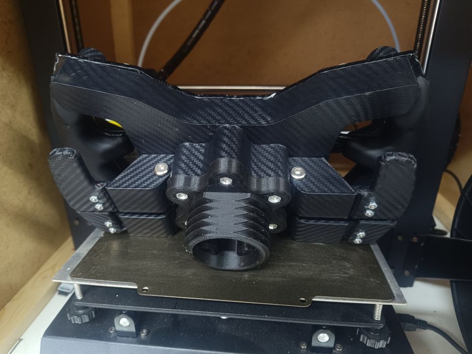 Кастомный штурвал для базы Thrustmaster T300 T500